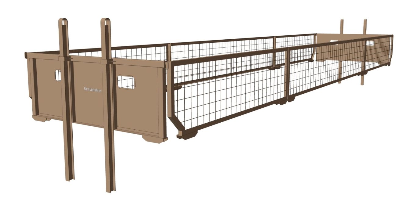 Aufsatzgitter Rungenwagen Spur1
