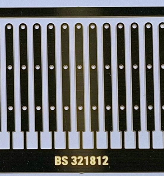 Detailaufnahme des Geländer-Typs Chamues von Becker&Sohn Modellbau in Spur1